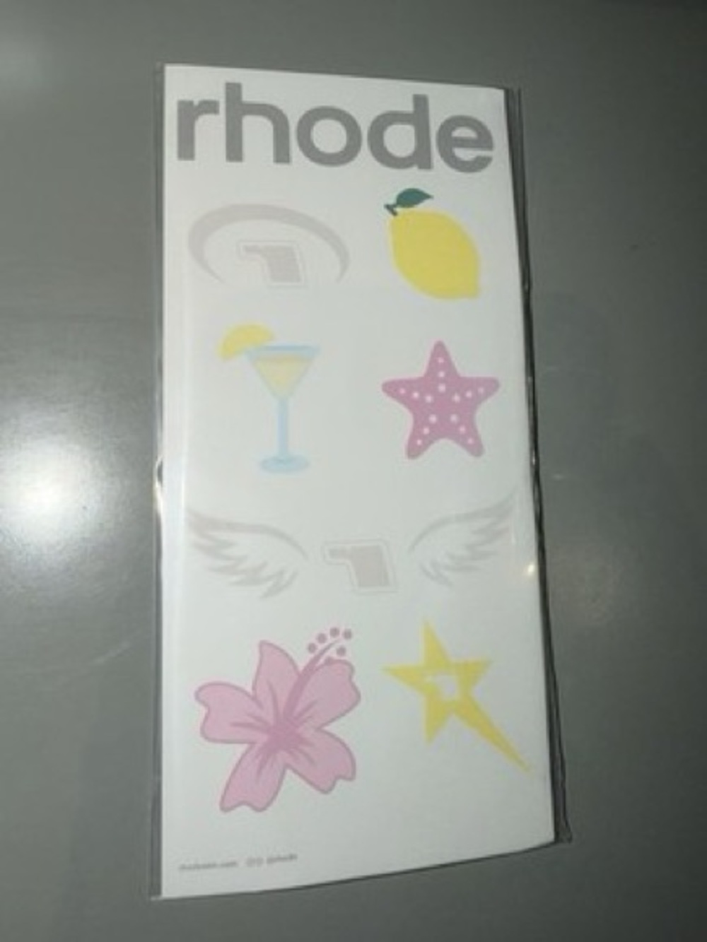 Rhode | LEMONTINI tattoo sticker